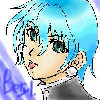 ベリルマスター。初お絵かきでドキドキ