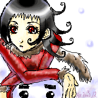 POETIS STORY内の「渦巻き好きな女の子」です。