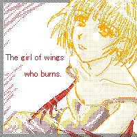 POETIS STORY内の「燃える翼の女の子」です。